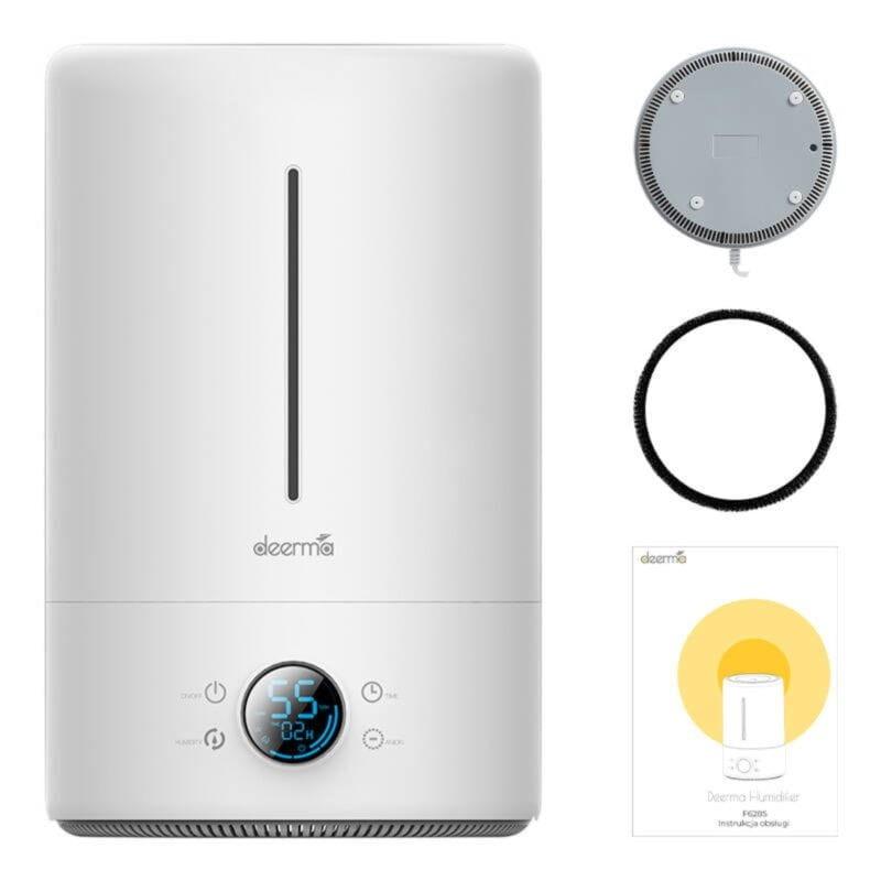 Contenido de la caja del Humificador Deerma F628S