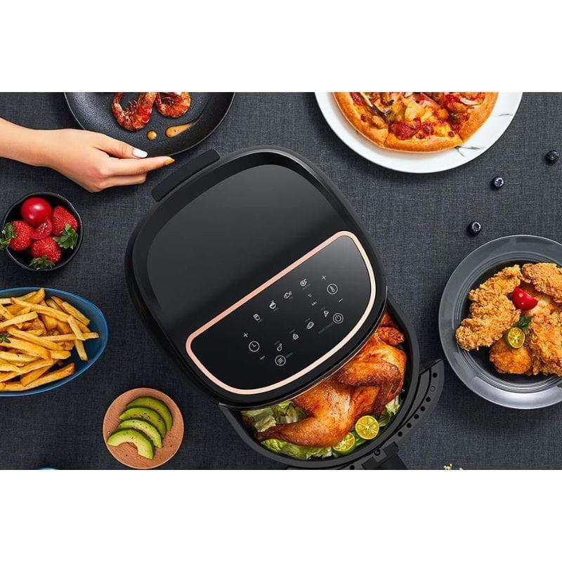 Deerma KZ100 1000W - Friteuse à air image zénithale réelle