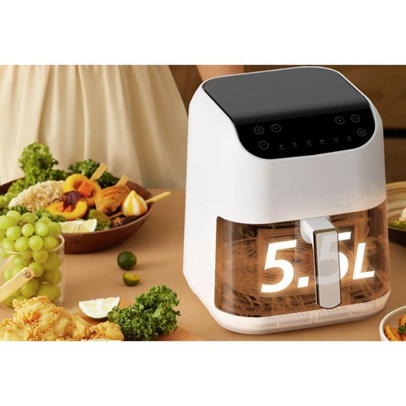 Deerma DEM-KZ130W - Fritadeira de ar com capacidade de imagem real 5,5l