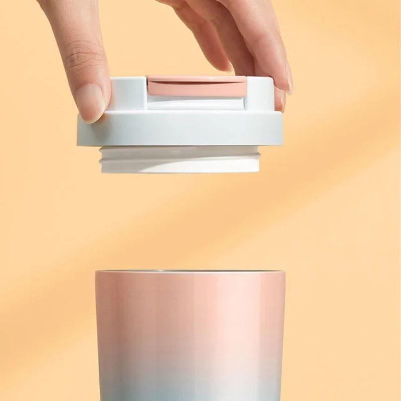 Deerma  DEM-NU90 - Batidor portátil imagen con la tapa