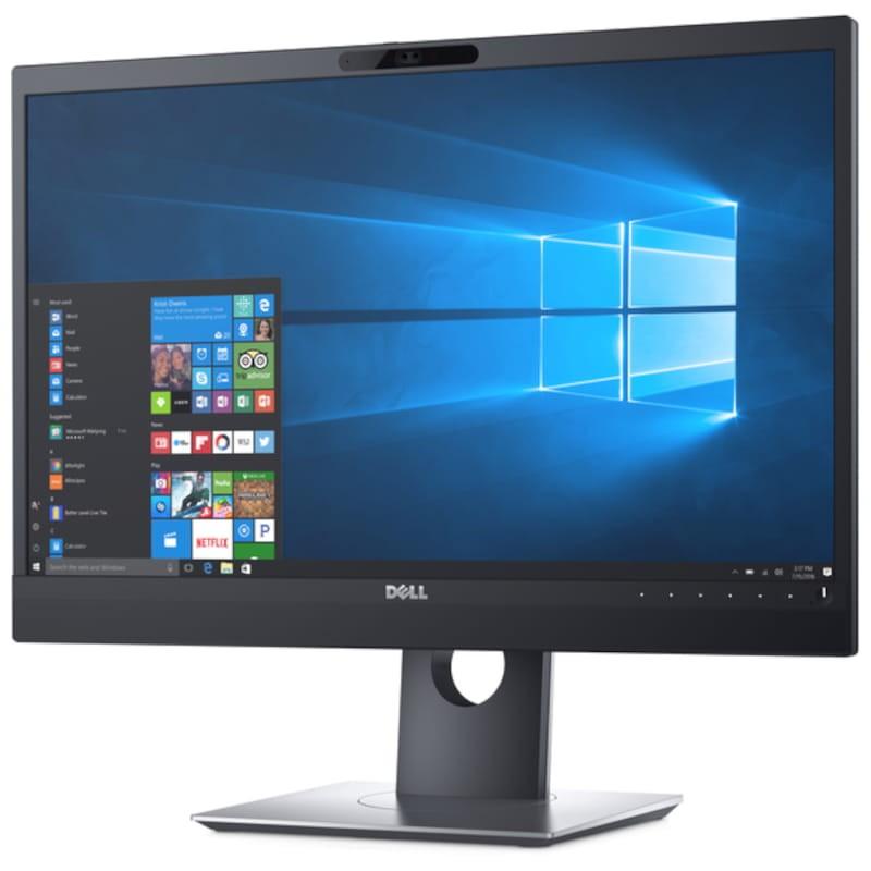 Moniteur LED Dell P2418HZM 24 Full HD LCD IPS Noir – Moniteur PC Vue Avant Côté Gauche