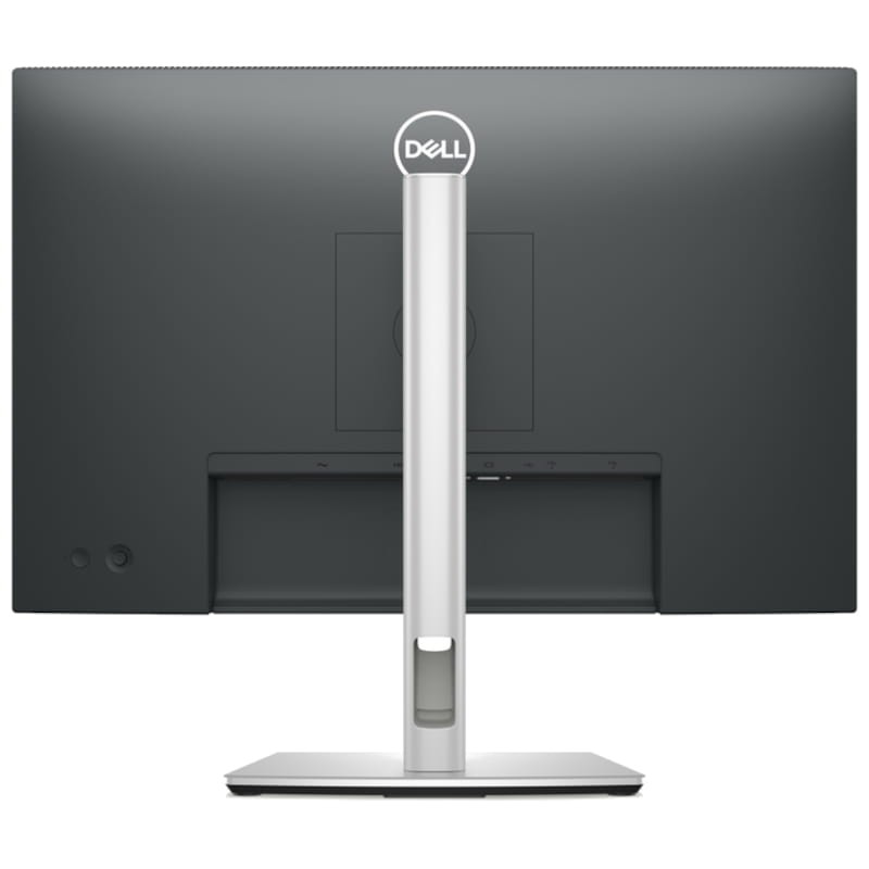 Vista frontal traseira do Monitor DELL P Series P2425 24.1 WUXGA IPS 100 Hz Preto com 100 Hz