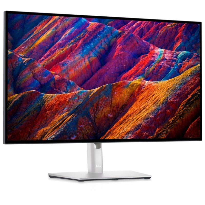 DELL UltraSharp U2723QE 27 4K Ultra HD LCD IPS preto – monitor de PC vista frontal direita