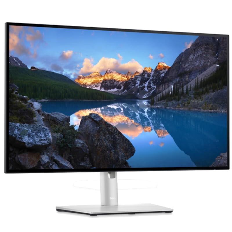 Dell UltraSharp U2722D 27 Quad HD LCD IPS Plata – Monitor PC frontal derecha