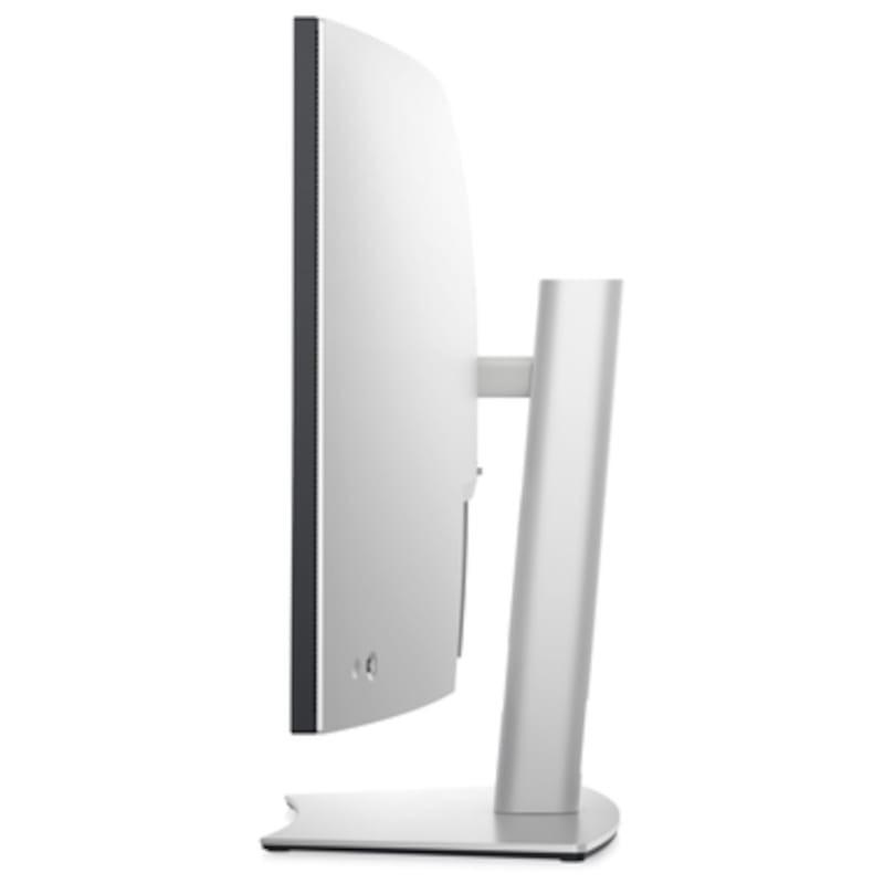 Dell UltraSharp U4021QW 40 5K WUHD IPS UltraWide Curved Silver – Monitor de PC, vista lateral esquerda