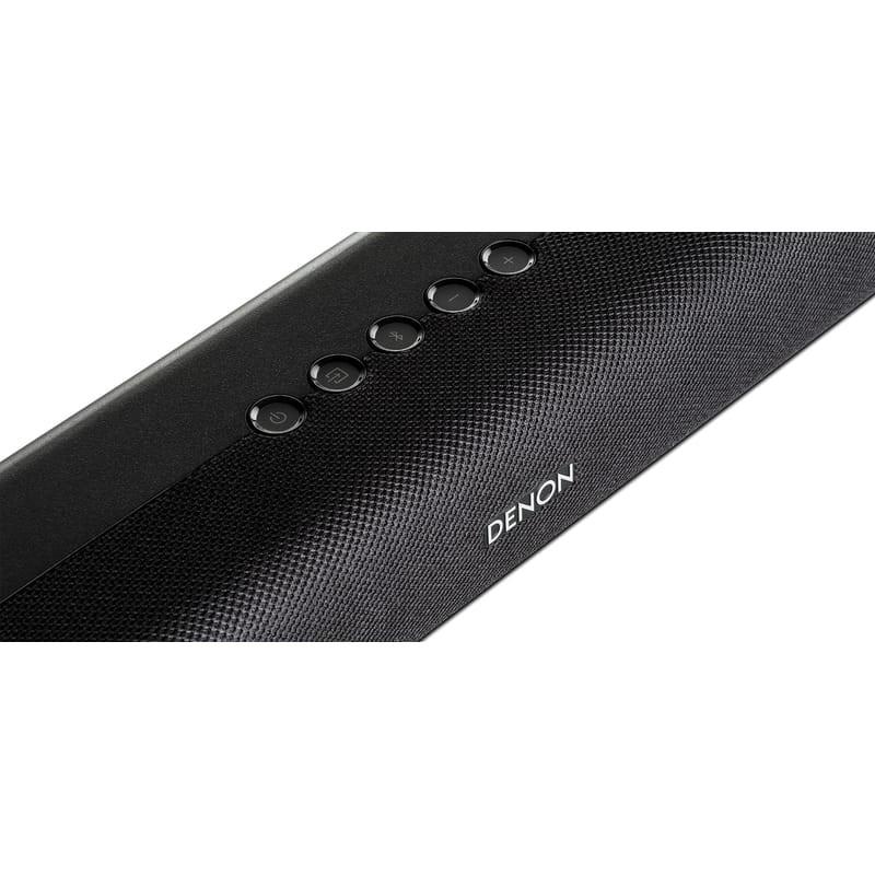 Denon DHT-S316 2.1 100W Detalle de los botones de la barra de sonido
