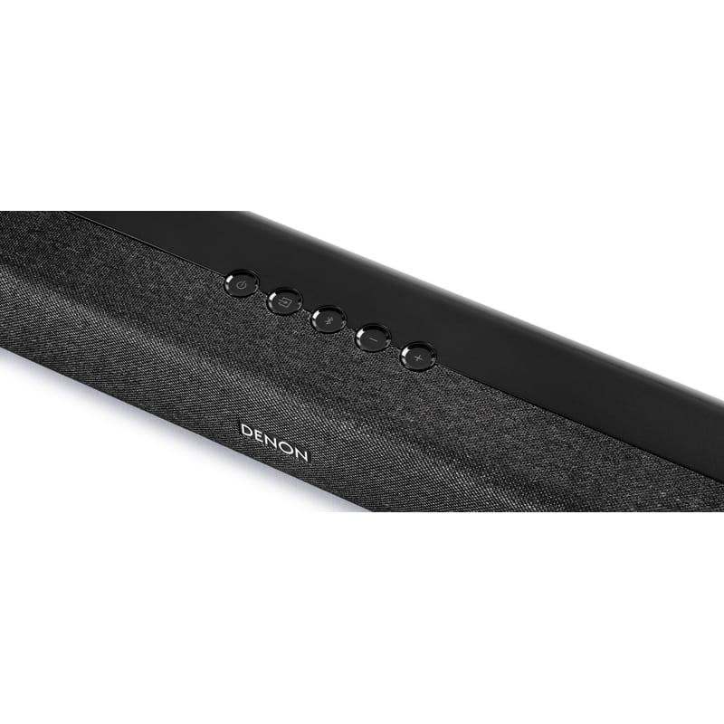 Denon DHT-S416 2.1 160W detalle de los botones de la barra de sonido