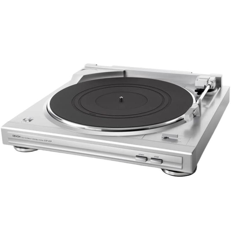 Denon DP 29 F Black - Gira-discos, gira-discos com imagem sem tampa