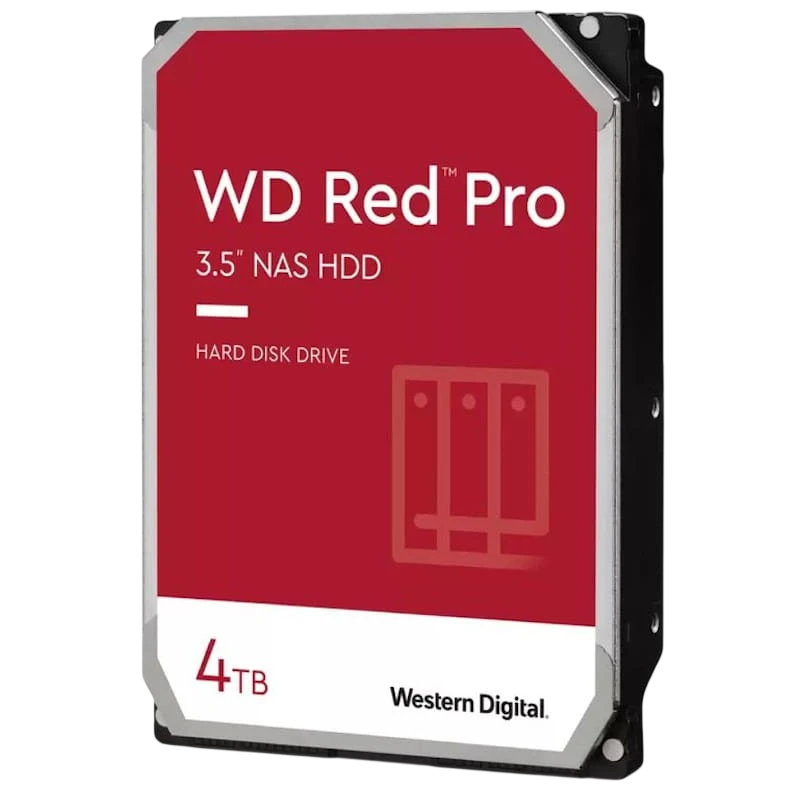 Disco Rígido WD Red Pro SATA III 3,5 de 4 TB