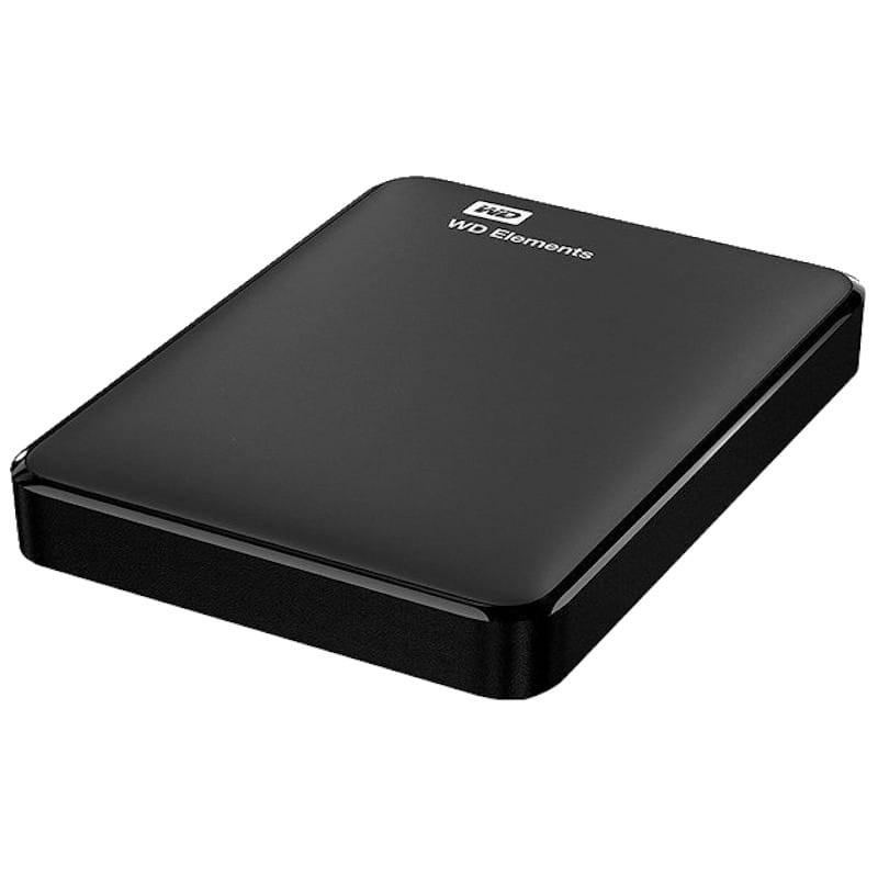 Disco duro externo 4TB Western Digital Elements 2.5 USB 3.2 Gen 1 - Frontal