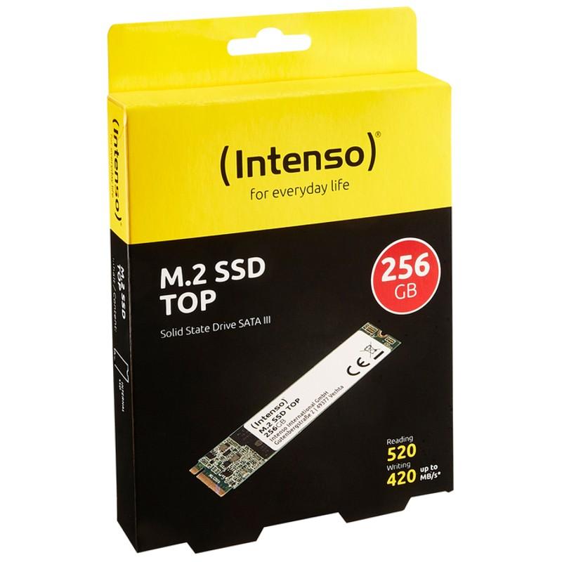 Disco duro SSD 256GB Intenso Serial ATA III M.2 caja