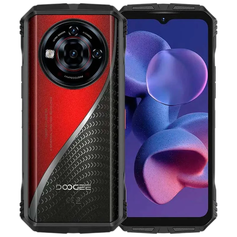 Doogee S118 Pro 5G 8GB/512GB Rojo - Teléfono móvil rugged