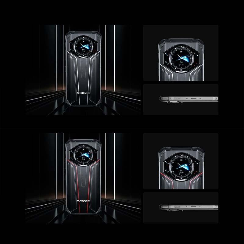 Doogee S119 8GB/512GB Vermelho - design