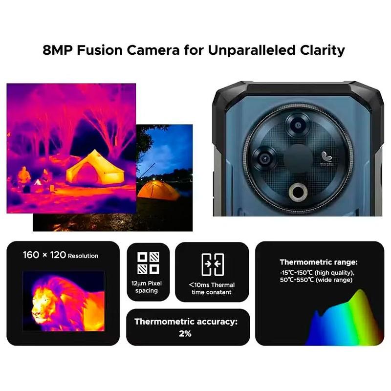 Doogee Fire 6 6GB/256GB Negro - cámara térmica