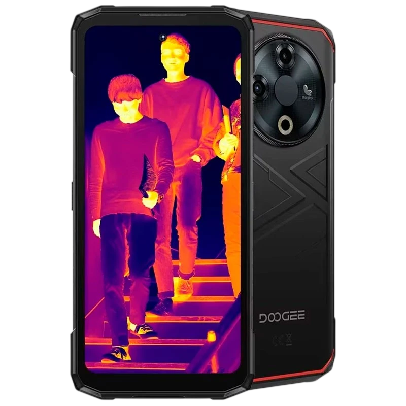 Doogee Fire 6 6GB/256GB Negro con Cámara Térmica - Teléfono móvil rugged