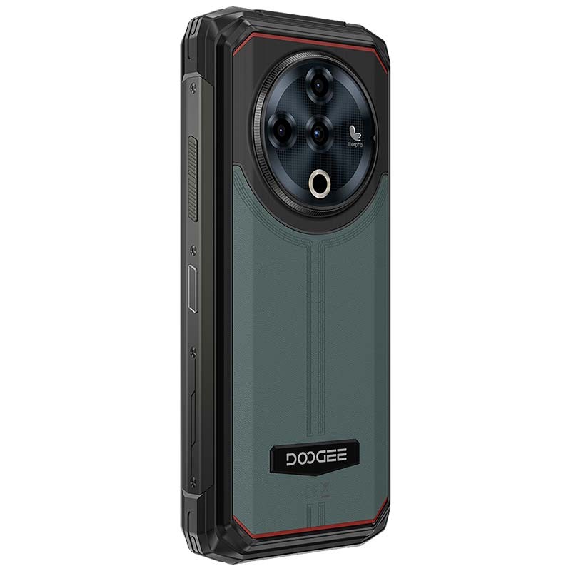 Doogee Fire 6 Power 8GB/256GB Verde - vista traseira e lateral direita