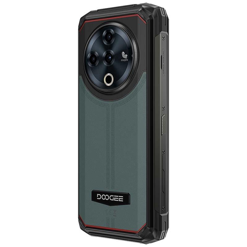 Doogee Fire 6 Power 8GB/256GB Verde - vista traseira e lateral esquerda
