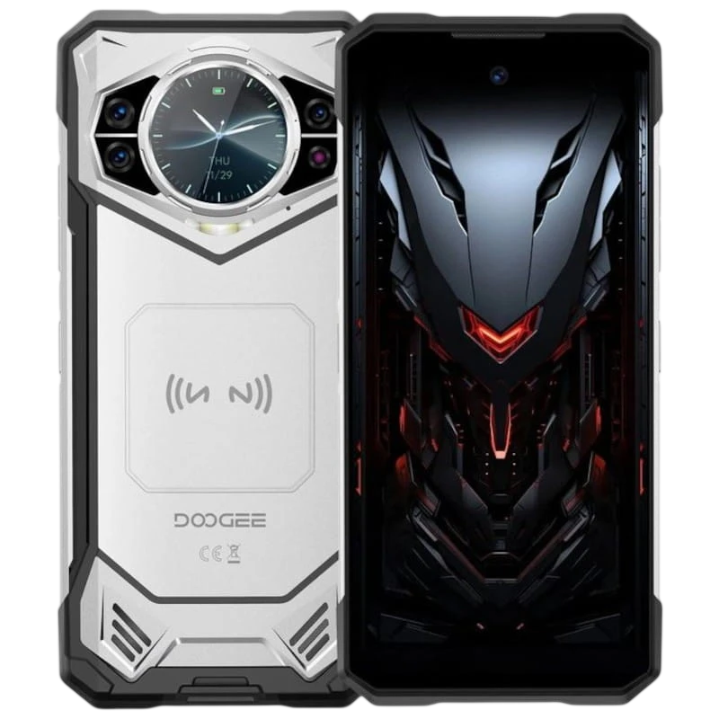 Doogee S200 5G 12GB/256GB Prata - Classe B Refurbished - Telemóvel Robusto