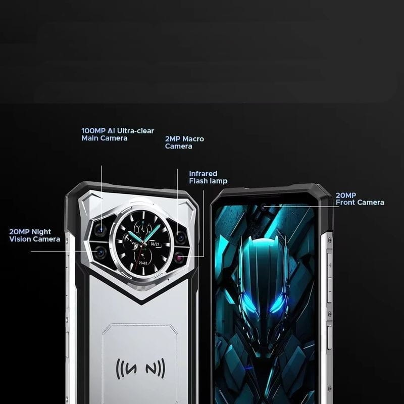 Cámaras de Doogee S200 5G 12GB/256GB Plata - Teléfono Móvil Rugged