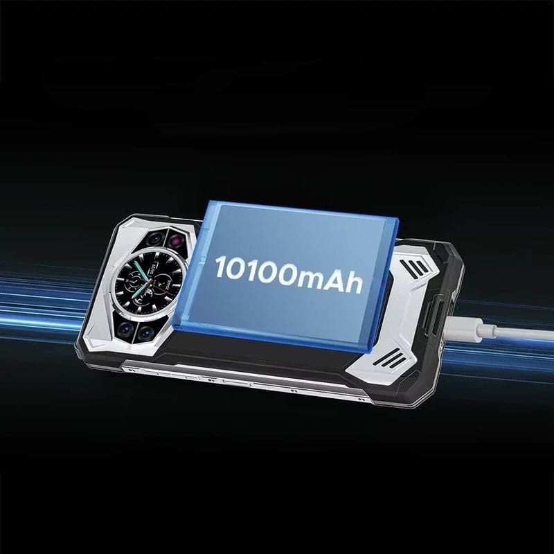 Batería de Doogee S200 5G 12GB/256GB Plata - Teléfono Móvil Rugged