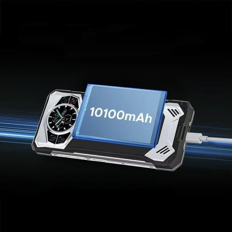 Batería de Doogee S200 5G 12GB/256GB Plata - Teléfono Móvil Rugged