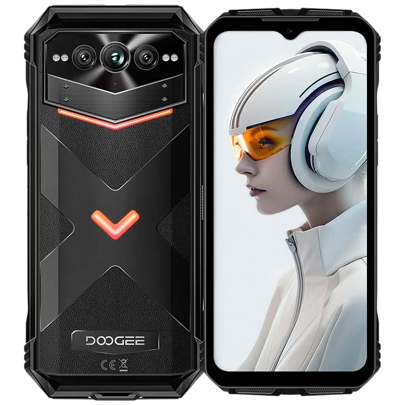 Doogee V Max Plus 5G 16GB/512GB Negro - Teléfono móvil rugged