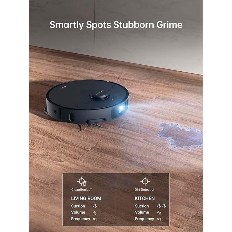 detecção de sujidade do Aspirador Dreame X40 Ultra Preto