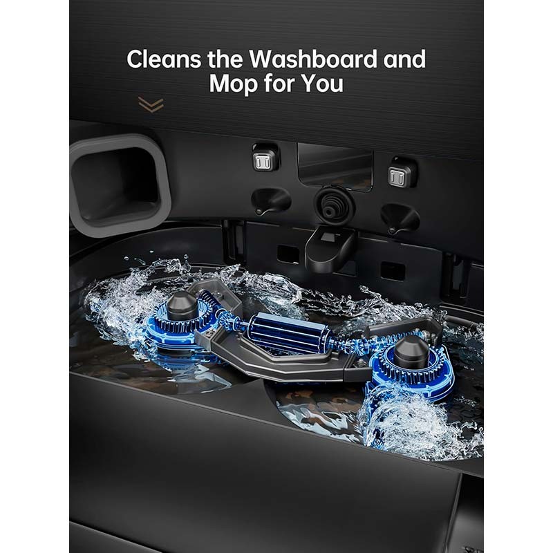 autolimpeza do Aspirador Dreame X40 Ultra Preto