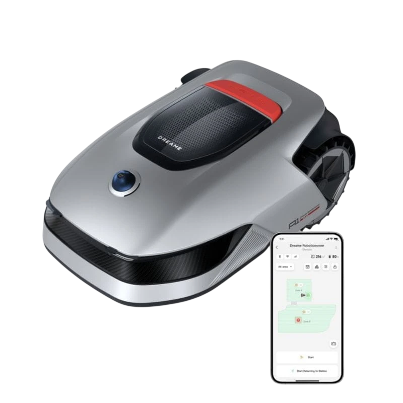 Dreame A1 Negro, Rojo, Plata - Robot cortacésped