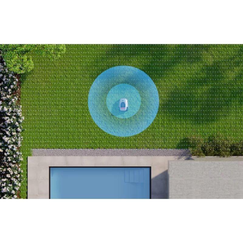 Tondeuse Dreame A1 avec une zone de couverture maximale de pelouse de 2000 m²