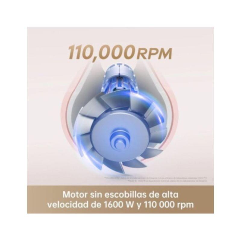 Sèche-cheveux Dreame Hair Gleam Rose avec 110 000 RPM