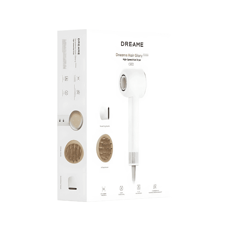 Caixa do Secador Dreame Hair Glory Combo
