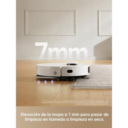Aspirador Dreame L10s Plus Blanco con mopas elevables 7mm
