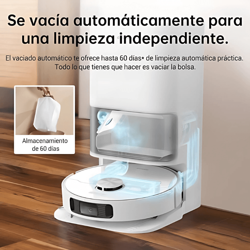 Aspirador Dreame L10s Ultra Gen 2 Branco com esvaziamento automático a cada 60 dias