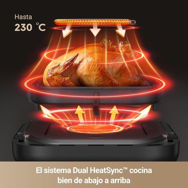 Dreame Mova Aerochef FD10 Pro: 6 litros - 1800W - 11 modos de cocción cocina de abajo a arriba