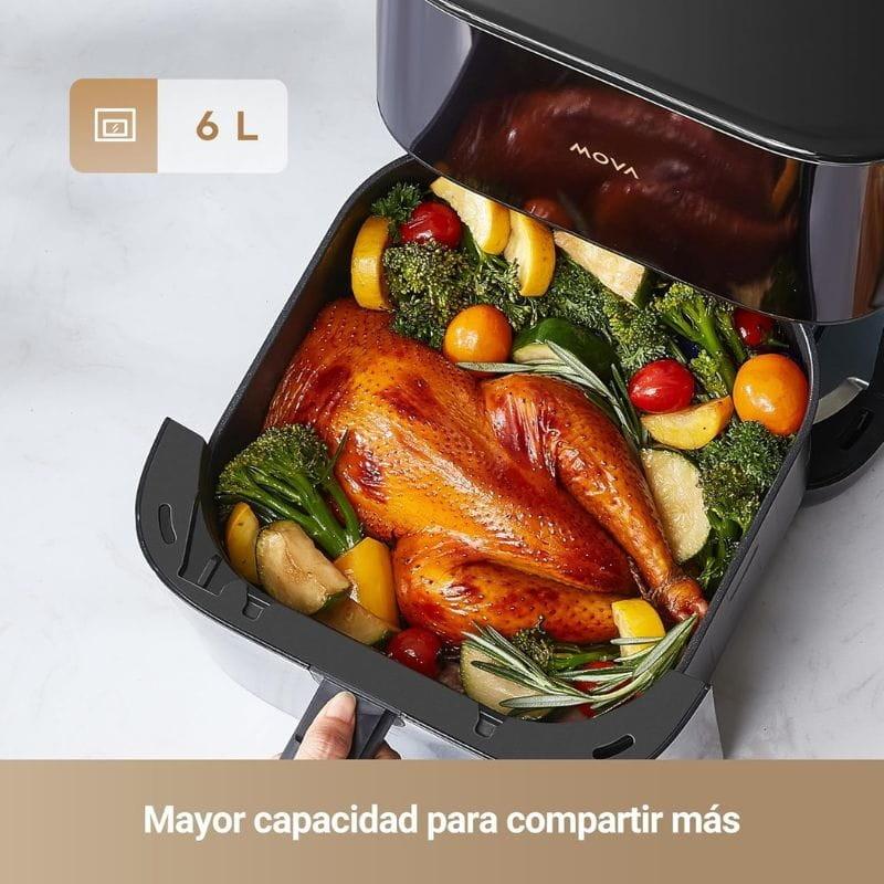 Dreame Mova Aerochef FD10 Pro: 6 litros - 1800W - 11 modos de cocción mayor capacidad