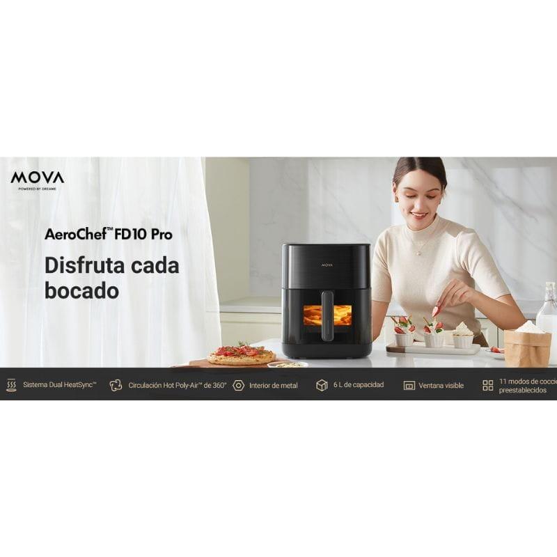 Dreame Mova Aerochef FD10 Pro: 6 litros - 1800W - 11 modos de cocción características