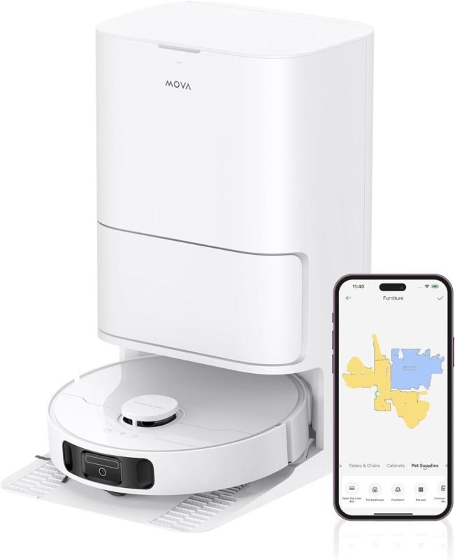 Dreame Mova E30 Ultra Blanco con control remoto