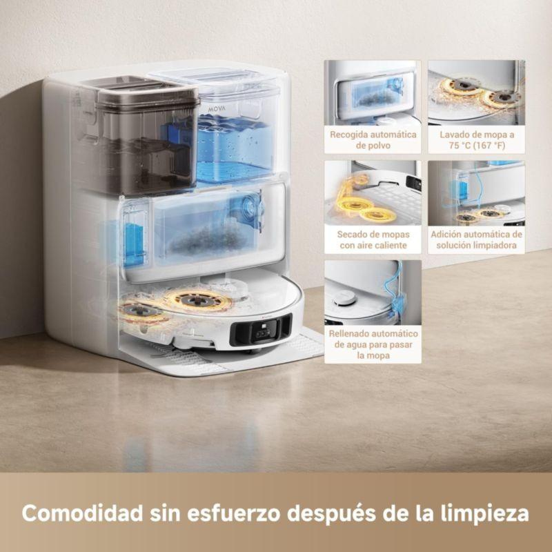 Dreame Mova P50 Pro Ultra con sistema de autolimpieza