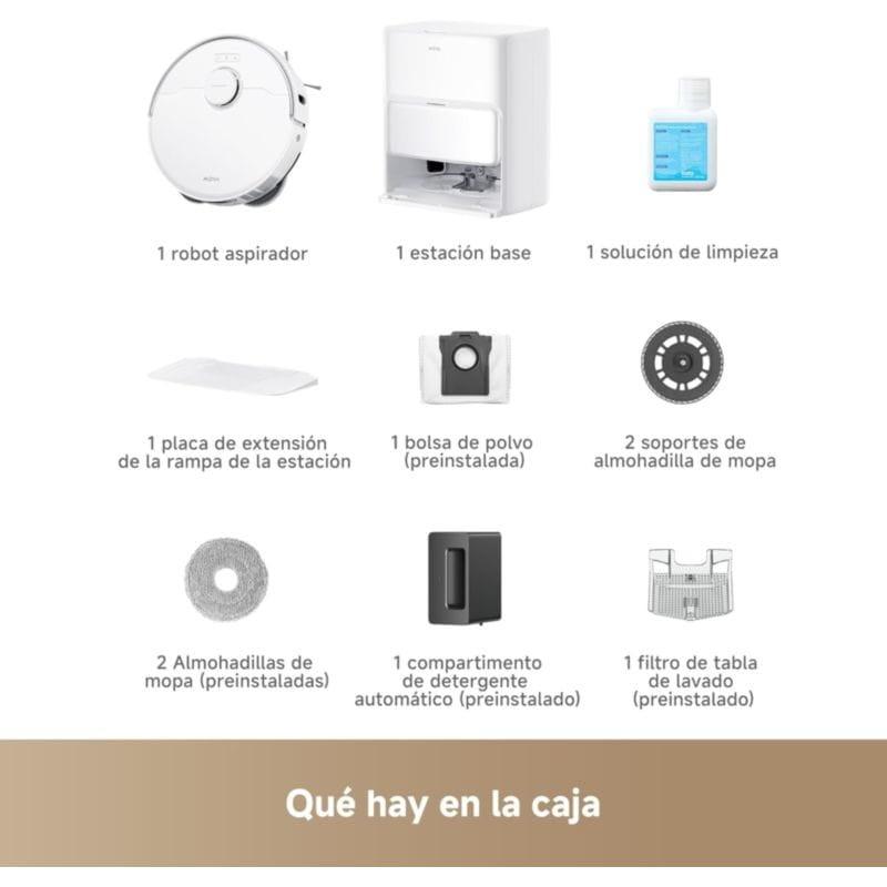 Contenido de la caja del Dreame Mova P50 Pro Ultra