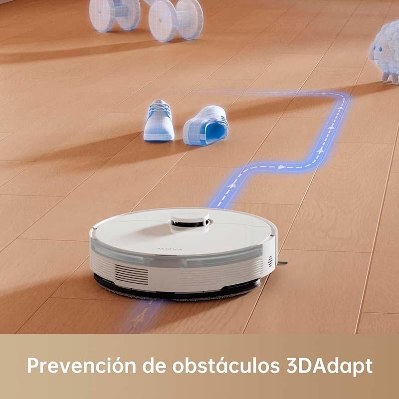 Dreame Mova S10 Blanc - évitement d’obstacles