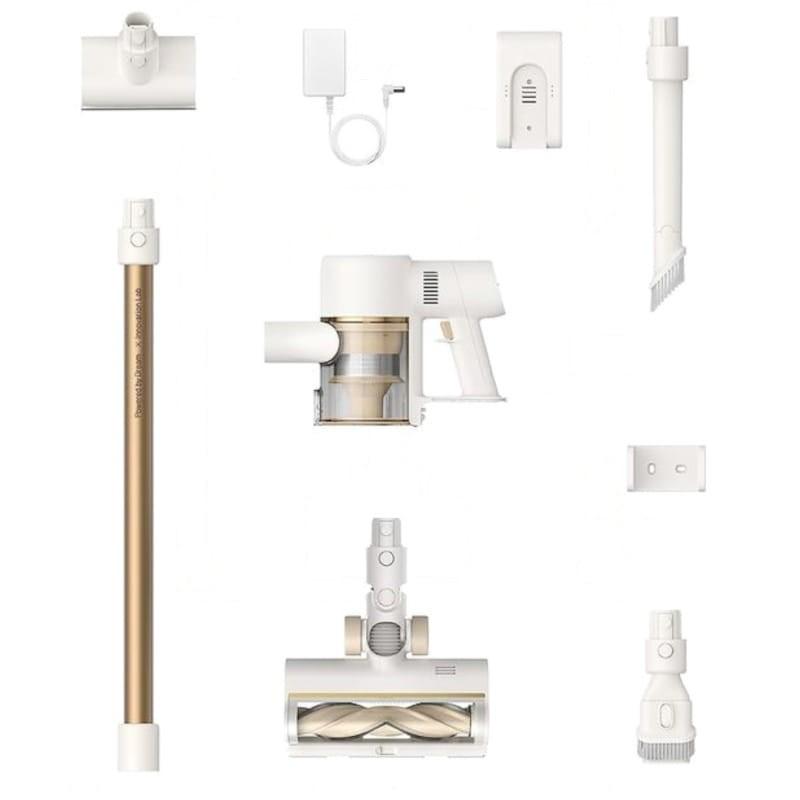 Contenido de la caja de Dreame R10 350W Blanco - Aspiradora sin Cables / Sin Bolsa