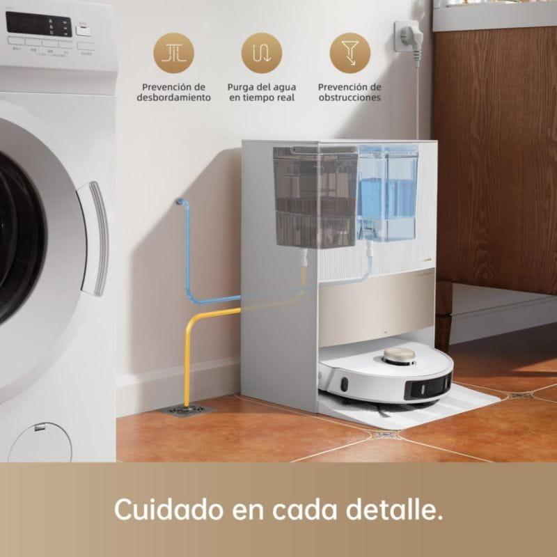 Kit Dreame RAW4 con instalación para toma de agua y drenaje