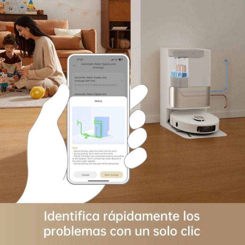 Kit de conexión automática Dreame RAW6 con control por APP