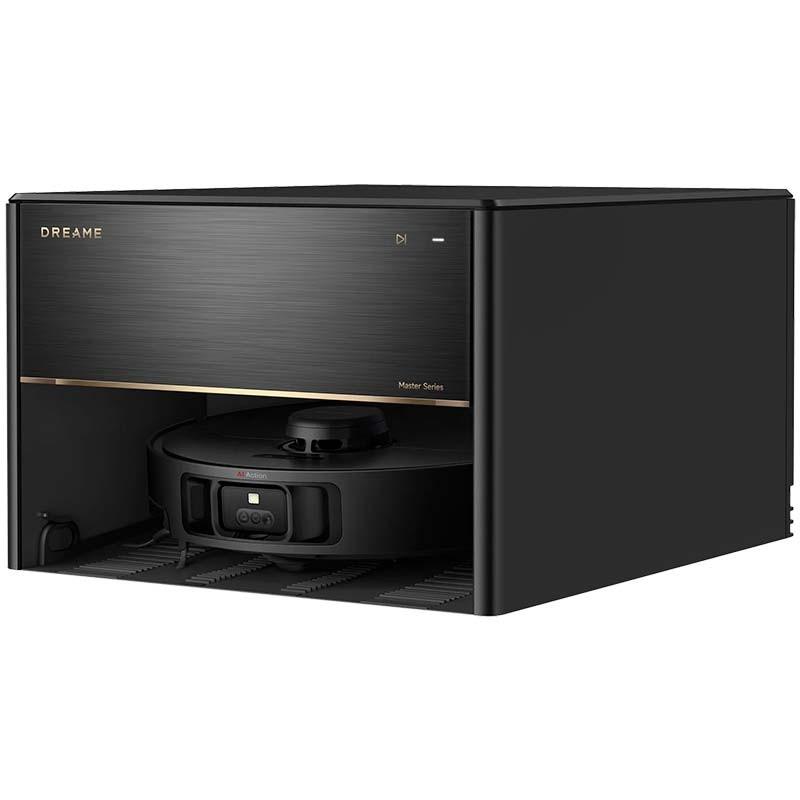 Dreame X40 Master + Base Inteligente Multifuncional - vista frontal e lateral