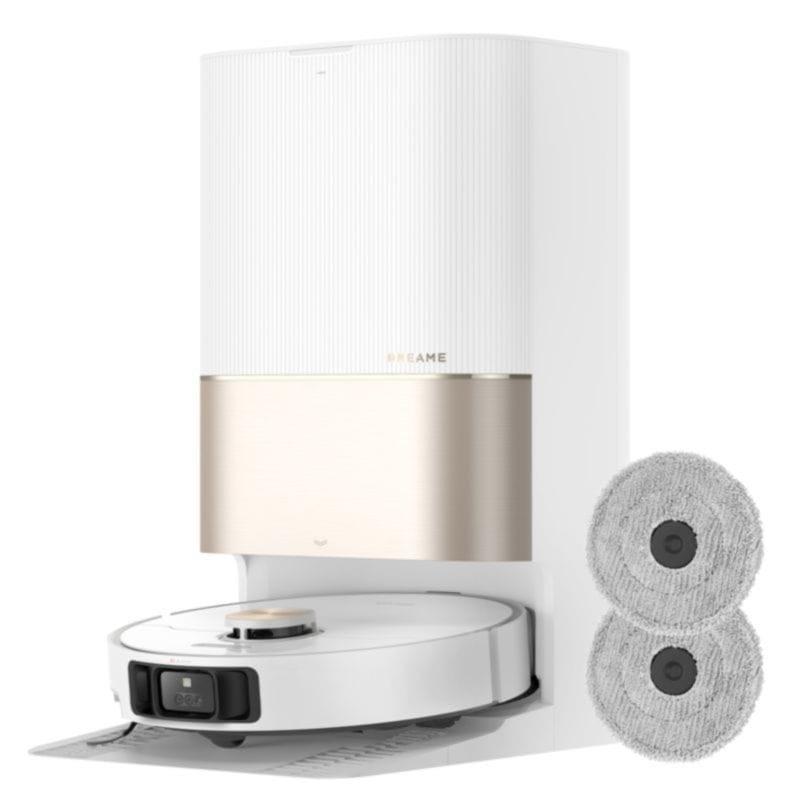 Dreame X40 Ultra Complete 0,3 L Blanc avec 2 mopas autolavables