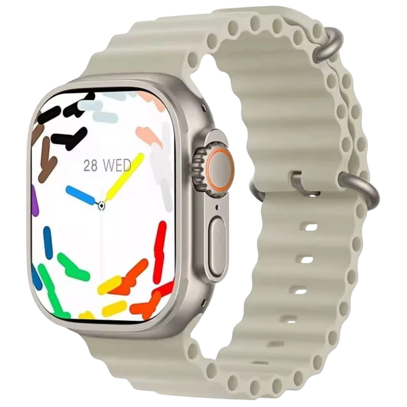 DT NO.1 V9 Ultra 2 Plata - Reloj inteligente