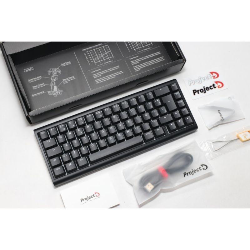 Contenu de l'emballage du Clavier Ducky Tinker65 RGB MX-Brown avec Switchs Bleus