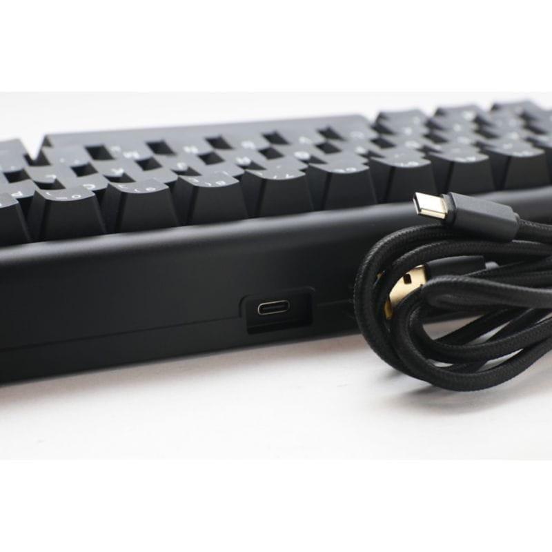 Clavier Ducky Tinker65 RGB MX-Brown avec interrupteurs noirs et connexion USB-C