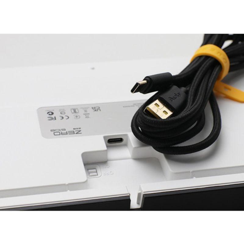 Clavier Ducky Zero 6108 MX2A-Brown Noir avec triple connectivité